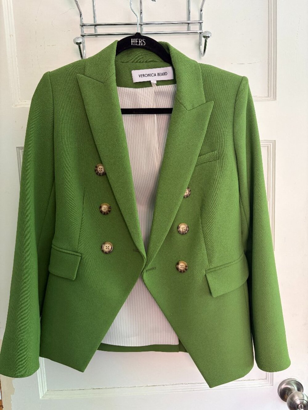 Veronica Beard Miller Dickey Jacket- (new without tags) Lemongrass size 4